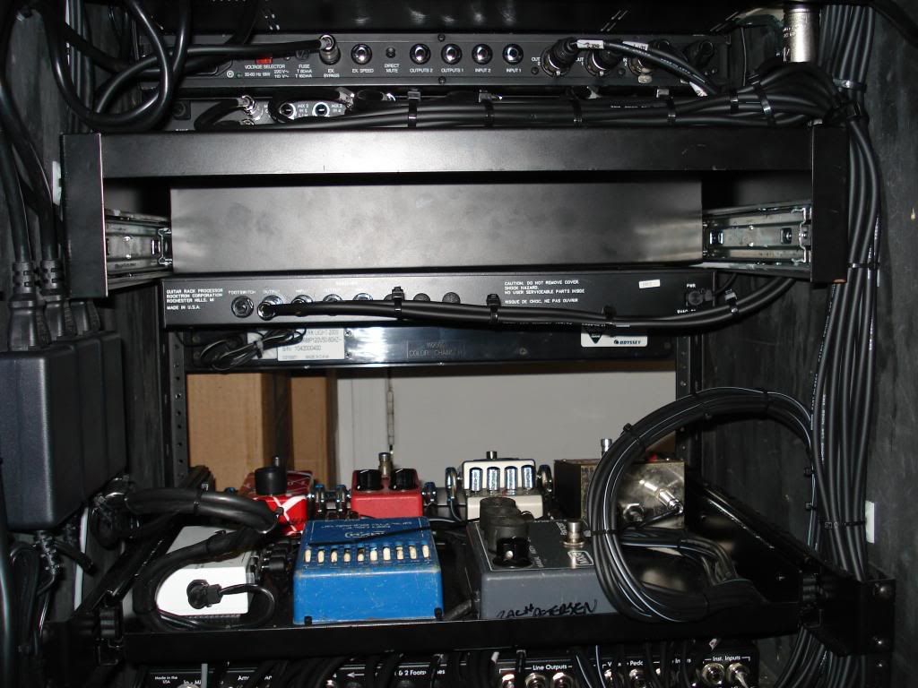 Rack drawer or Rack shelf for pedals? The Gear Page